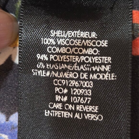 Alice + Olivia Randa Floral Bell Sleeve Blouse Top Medium Maximalism Boho Fun - Picture 9 of 12